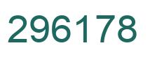 Número 296178 imagen verde