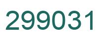 Número 299031 imagen verde