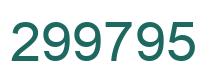 Número 299795 imagen verde
