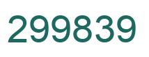 Número 299839 imagen verde