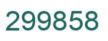 Número 299858 imagen verde
