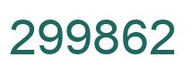Número 299862 imagen verde