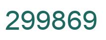 Número 299869 imagen verde