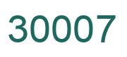 Número 30007 imagen verde