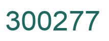 Número 300277 imagen verde