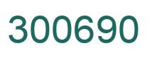 Número 300690 imagen verde