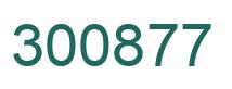 Número 300877 imagen verde