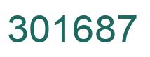 Número 301687 imagen verde