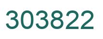 Número 303822 imagen verde