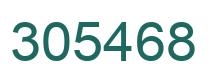 Número 305468 imagen verde