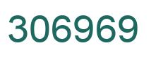 Número 306969 imagen verde