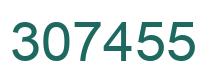 Número 307455 imagen verde
