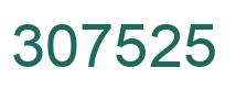 Número 307525 imagen verde