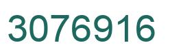 Número 3076916 imagen verde