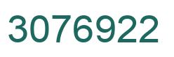 Número 3076922 imagen verde