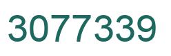 Número 3077339 imagen verde