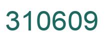 Número 310609 imagen verde