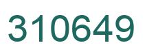 Número 310649 imagen verde
