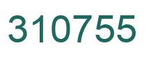 Número 310755 imagen verde