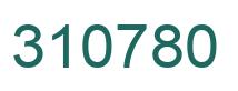 Número 310780 imagen verde