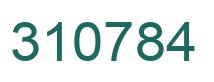 Número 310784 imagen verde