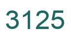 Number 3125 green image