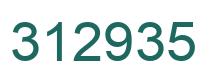 Número 312935 imagen verde
