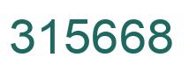 Número 315668 imagen verde