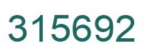 Número 315692 imagen verde
