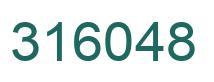 Número 316048 imagen verde