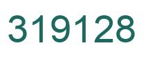 Number 319128 green image