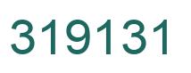 Number 319131 green image