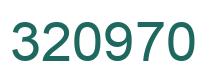 Número 320970 imagen verde