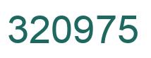 Número 320975 imagen verde