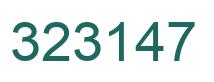 Número 323147 imagen verde