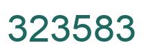 Número 323583 imagen verde