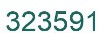 Número 323591 imagen verde