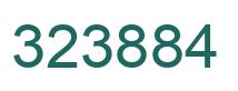 Número 323884 imagen verde