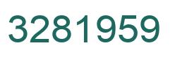 Número 3281959 imagen verde