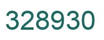 Número 328930 imagen verde