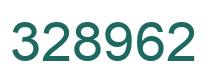 Número 328962 imagen verde