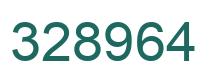 Número 328964 imagen verde