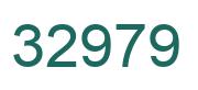Zahl 32979 grün bild