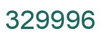Número 329996 imagen verde