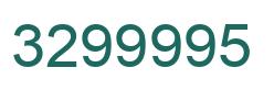 Número 3299995 imagen verde