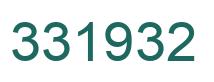Número 331932 imagen verde