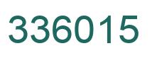 Número 336015 imagen verde