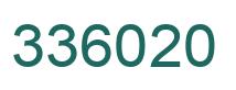 Número 336020 imagen verde