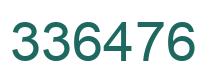 Número 336476 imagen verde