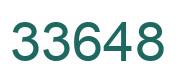 Número 33648 imagen verde
